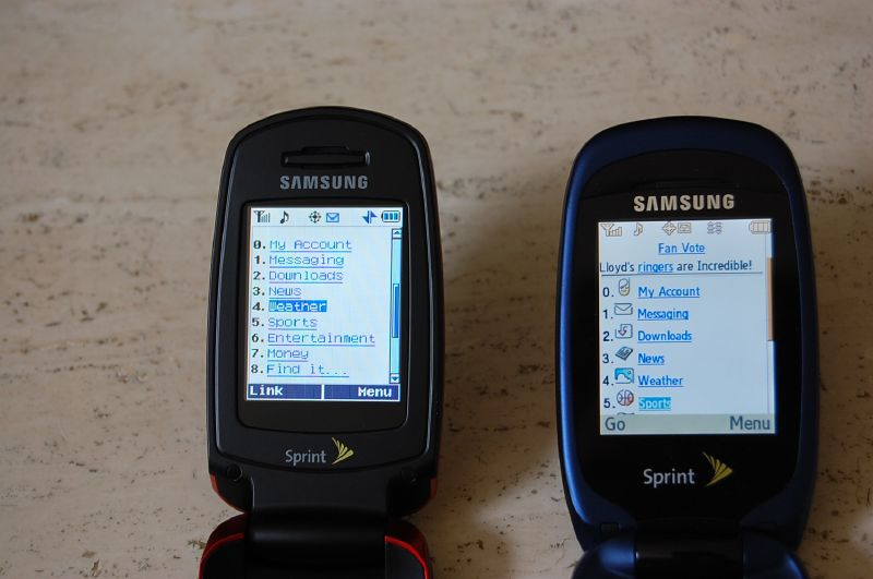 Illustration for article titled Sprint's New Samsung Phones: What Difference Does $100 Make?